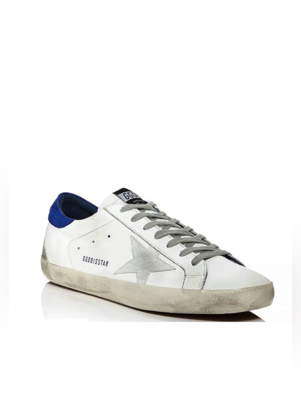 Golden Goose Women’s Superstar 'White Blue Lizard' Size EU 39